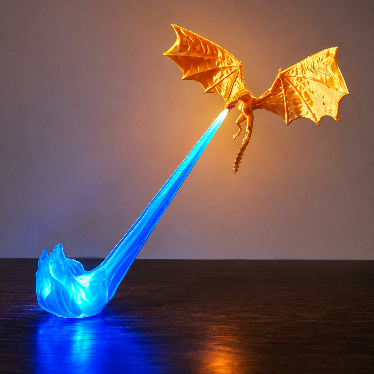 DragonFlame™ 3D Fire Glow Night Light