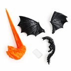 DragonFlame™ 3D Fire Glow Night Light